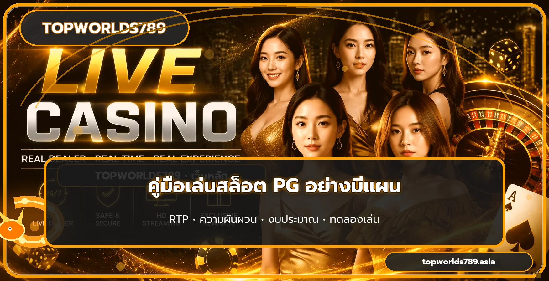 TOPWORLDS789 คู่มือสล็อต PG อ่าน RTP และตั้งงบ